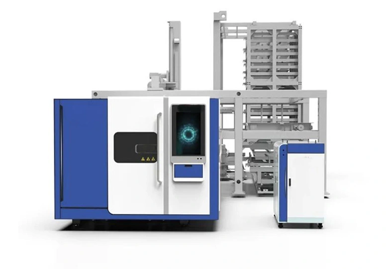 Cortador de carregamento e descarregamento automático do laser