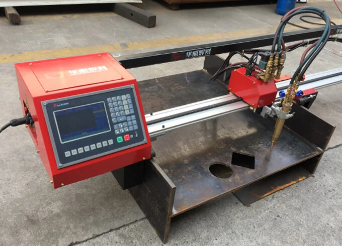 Máquina de corte plasma de sub-placa de aço em forma de H CNC