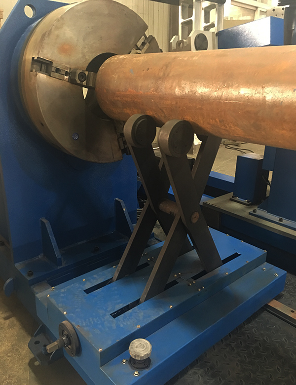 The Pipe Chuck And Holder The Pipe Chuck And Holder