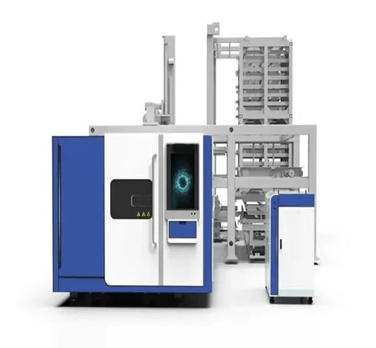 Cortador de carregamento e descarregamento automático do laser