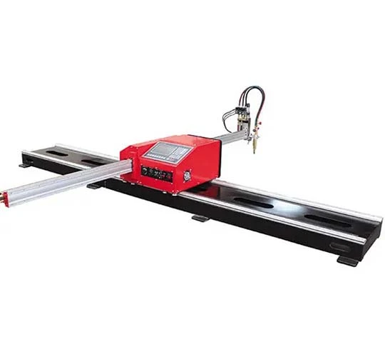 Mini cortador portátil HNC-1500W máquina de corte de plasma e chama CNC