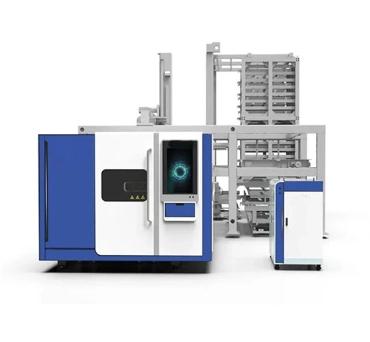 Máquina de corte a laser de controle numérico